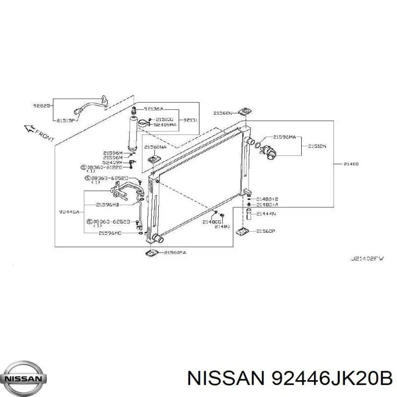  Nissan/Infiniti 92446JK20B цена, от 105.90 USD