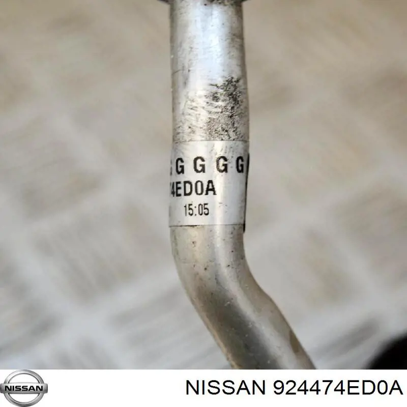 Шланг кондиционера, от компрессора к радиатору 924474ED0A Nissan/Infiniti