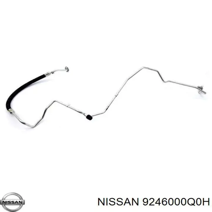 9246000Q0H Nissan mangueira de aparelho de ar condicionado, desde o radiador até o vaporizador