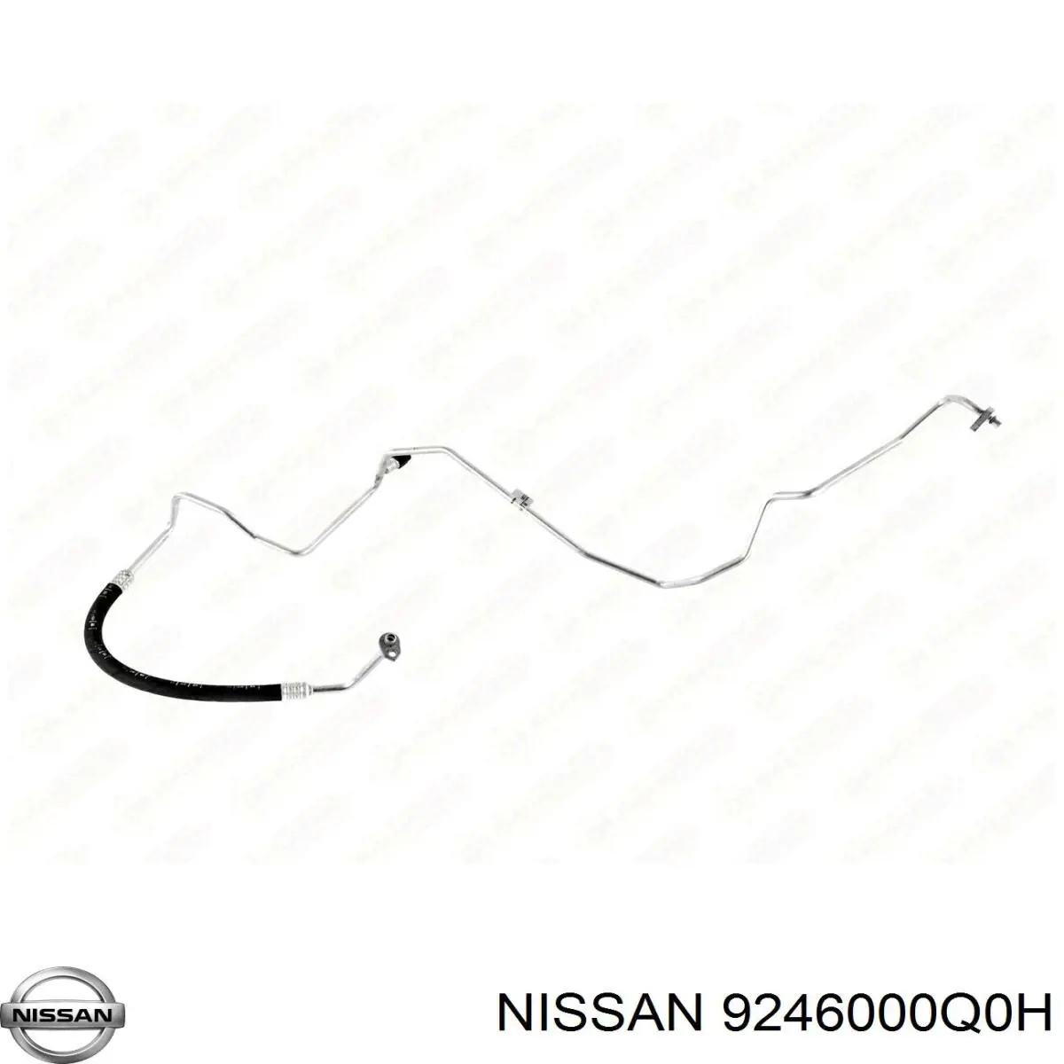 9246000Q0H Nissan/Infiniti Шланг кондиционера, от радиатора к испарителю