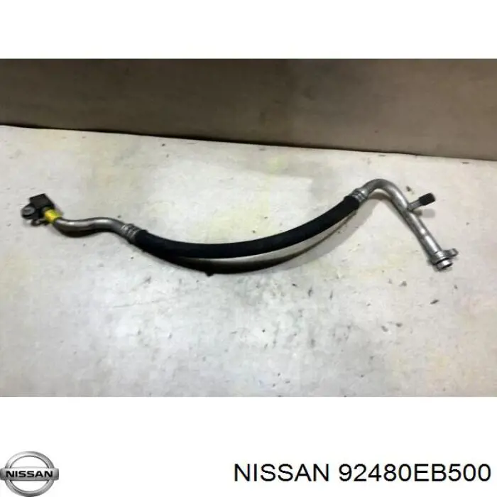 92480EB500 Nissan/Infiniti Шланг кондиционера, от испарителя к компрессору