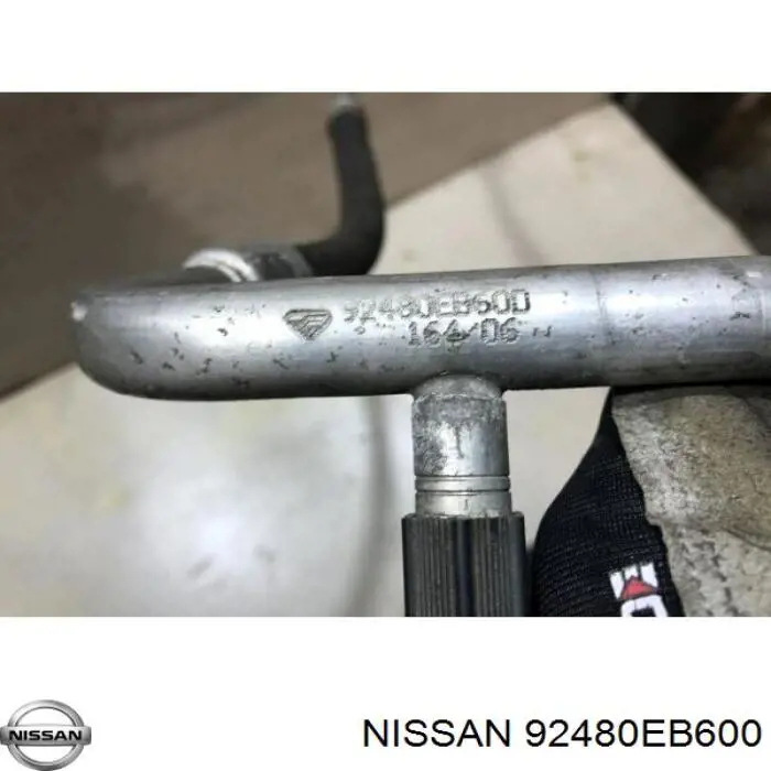 92480EB600 Nissan/Infiniti Шланг кондиционера, от испарителя к компрессору
