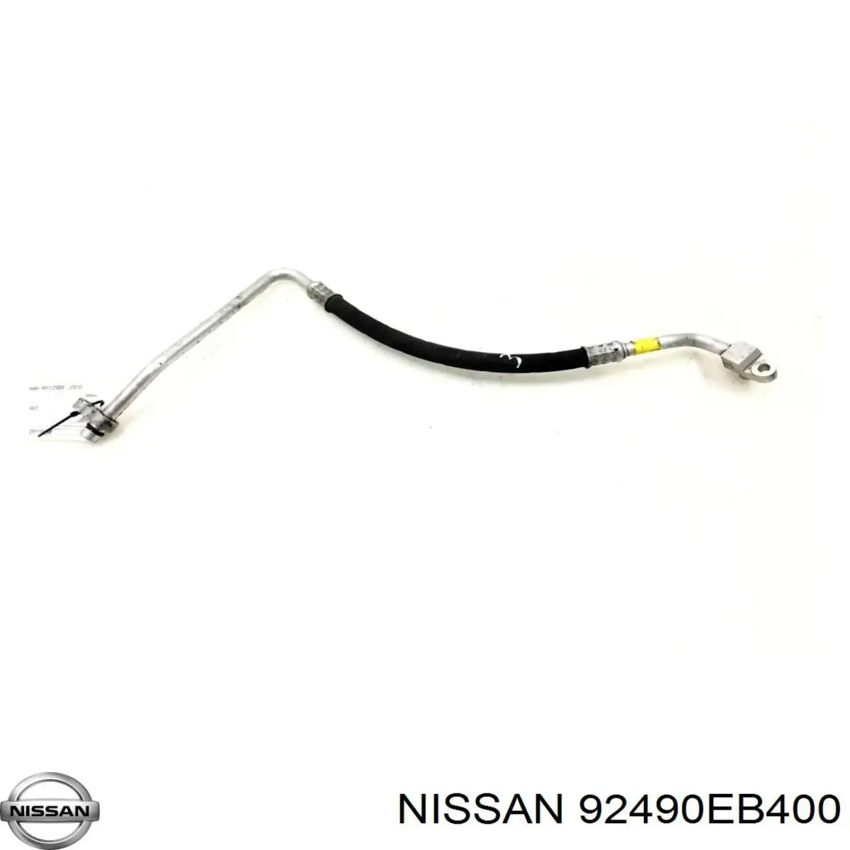 92490EB400 Nissan mangueira de aparelho de ar condicionado, desde o compressor até o radiador