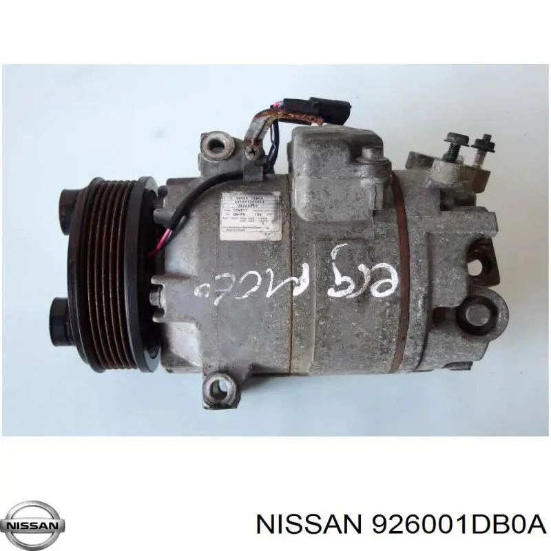 Компрессор кондиционера Nissan 926001DB0A