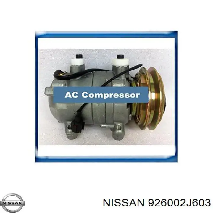 Компрессор кондиционера 926002J603 Nissan