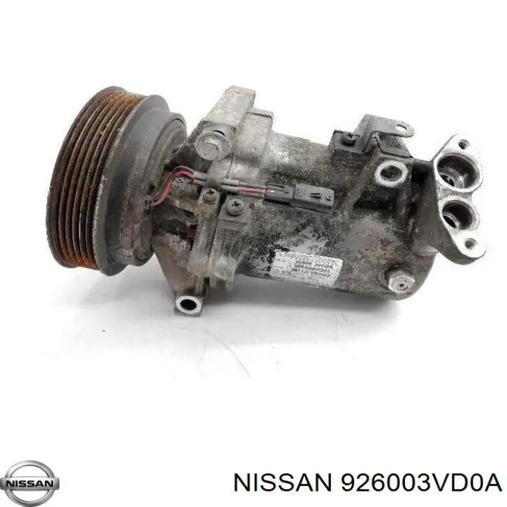 Компрессор системы кондиционирования Nissan/Infiniti 926003VD0A цена, от 181.48 USD