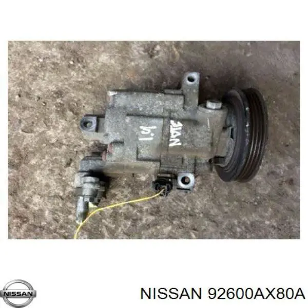 92600AX80A Nissan компрессор кондиционера