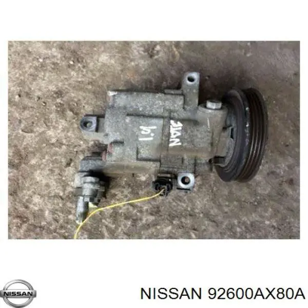 92600AX80A Nissan compressor de aparelho de ar condicionado