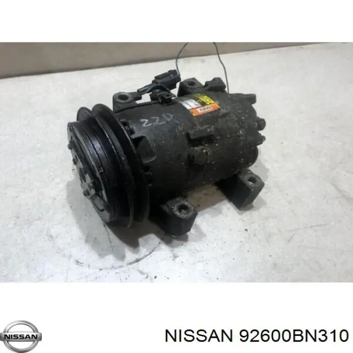 92600BN310 Nissan compressor de aparelho de ar condicionado