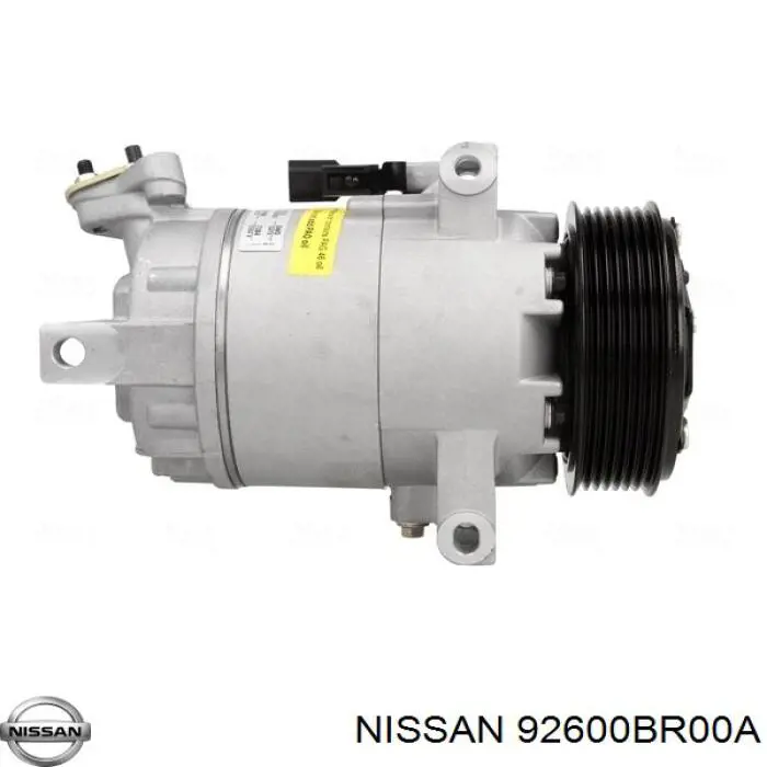 Компрессор кондиционера 92600BR00A Nissan