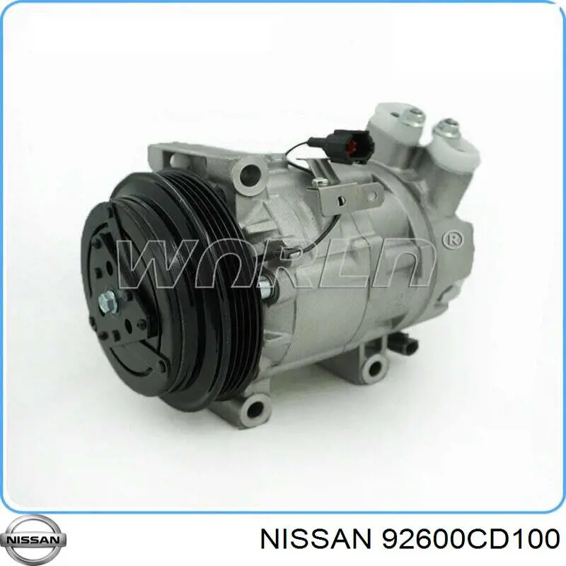 Компрессор кондиционера 92600CD100 Nissan/Infiniti