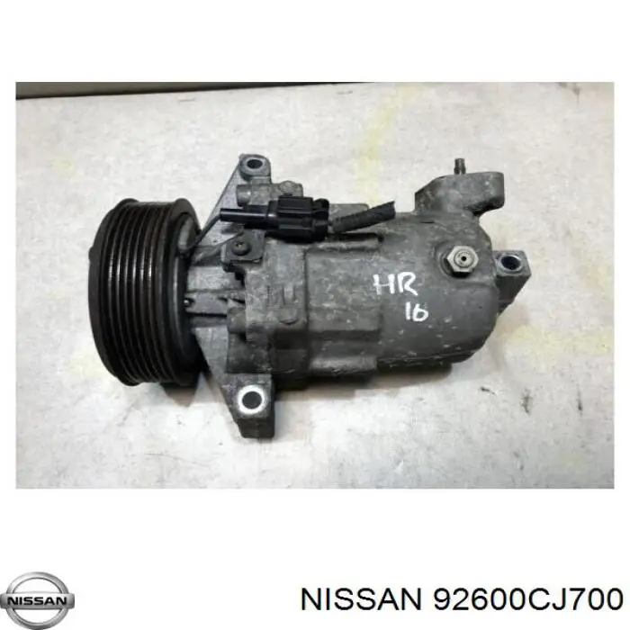 92600CJ700 Nissan compressor de aparelho de ar condicionado