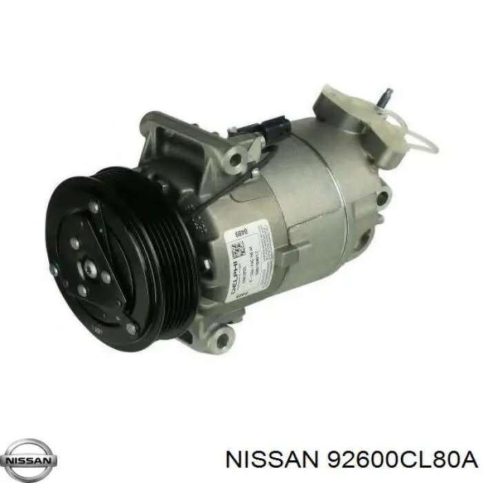 92600CL80A Nissan compressor de aparelho de ar condicionado