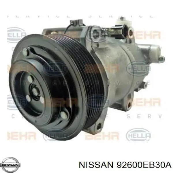 Компрессор кондиционера 92600EB30A Nissan