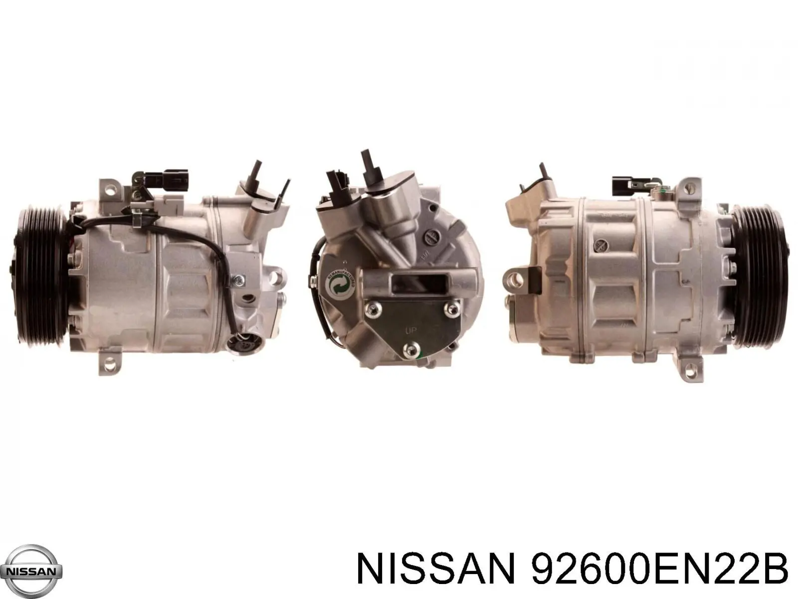 Компрессор кондиционера 92600EN22B Nissan