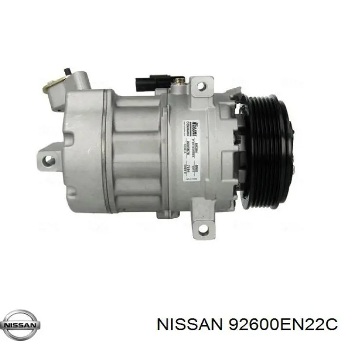 92600EN22C Nissan компрессор кондиционера