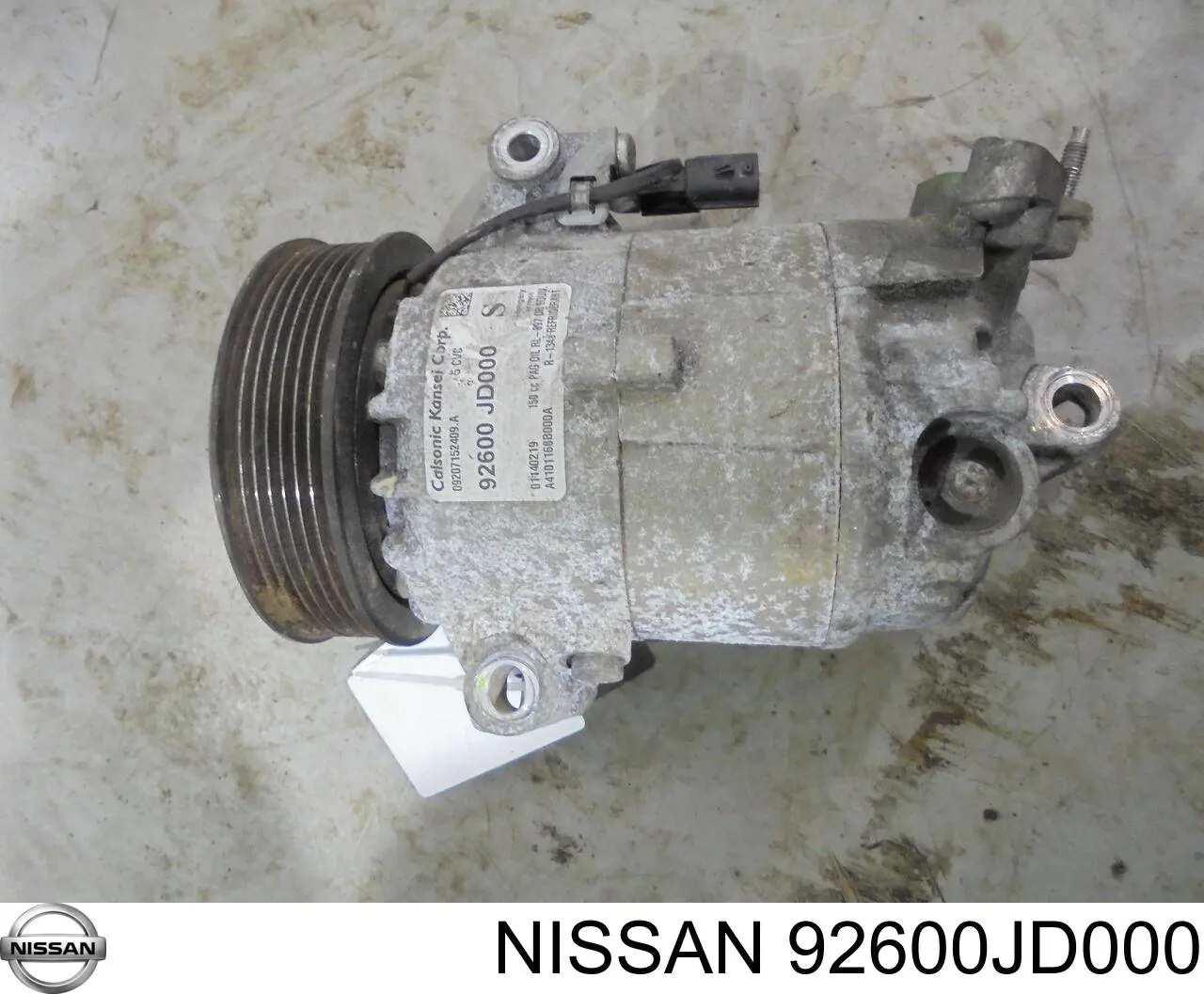 Компрессор кондиционера 92600JD000 Nissan