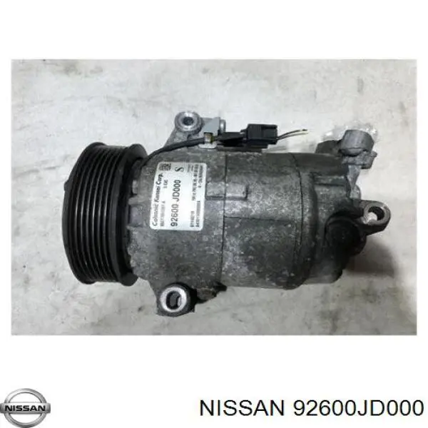 Компрессор кондиционера 92600JD000 Nissan/Infiniti