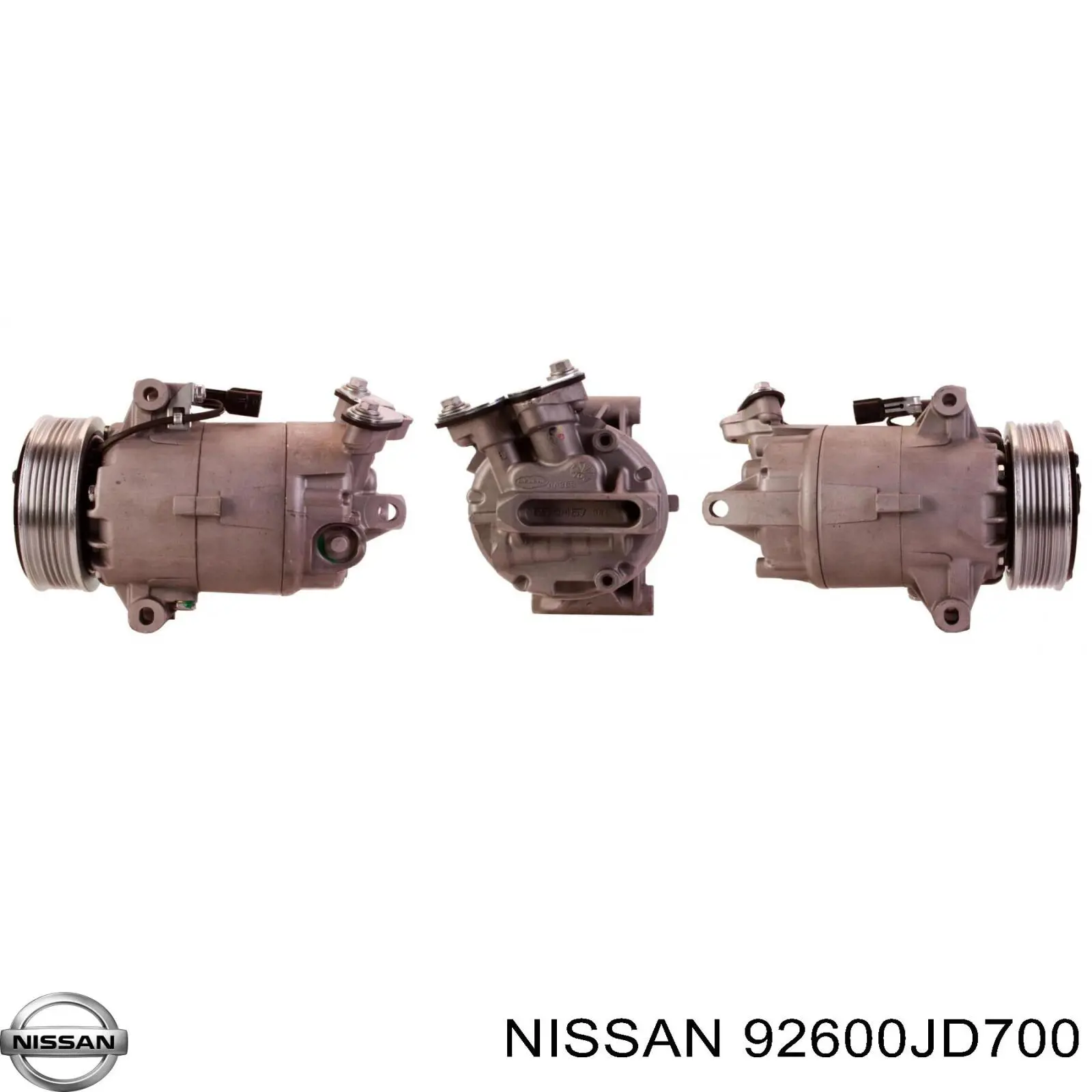 92600JD700 Nissan компрессор кондиционера