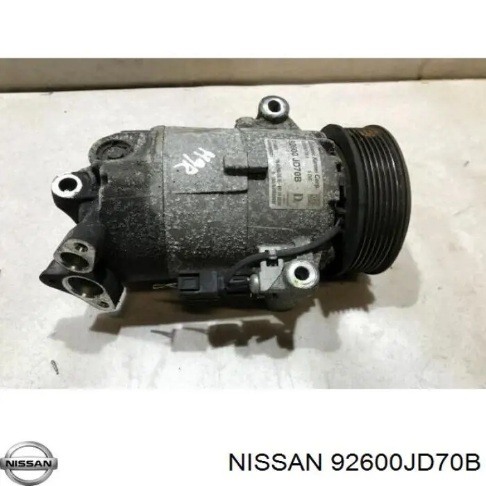 Компрессор кондиционера 92600JD70B Nissan