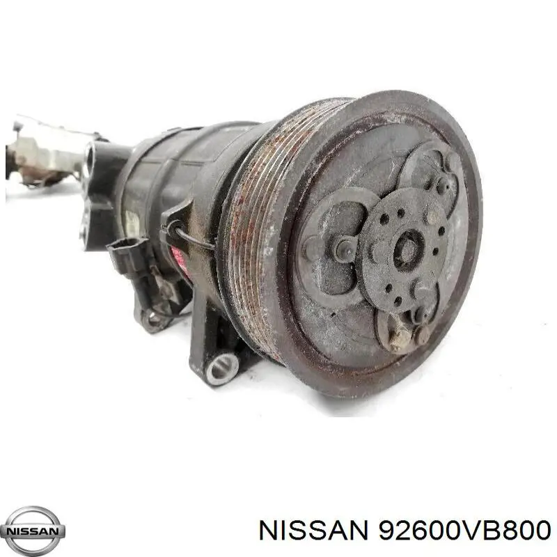 92600VB800 Nissan компрессор кондиционера