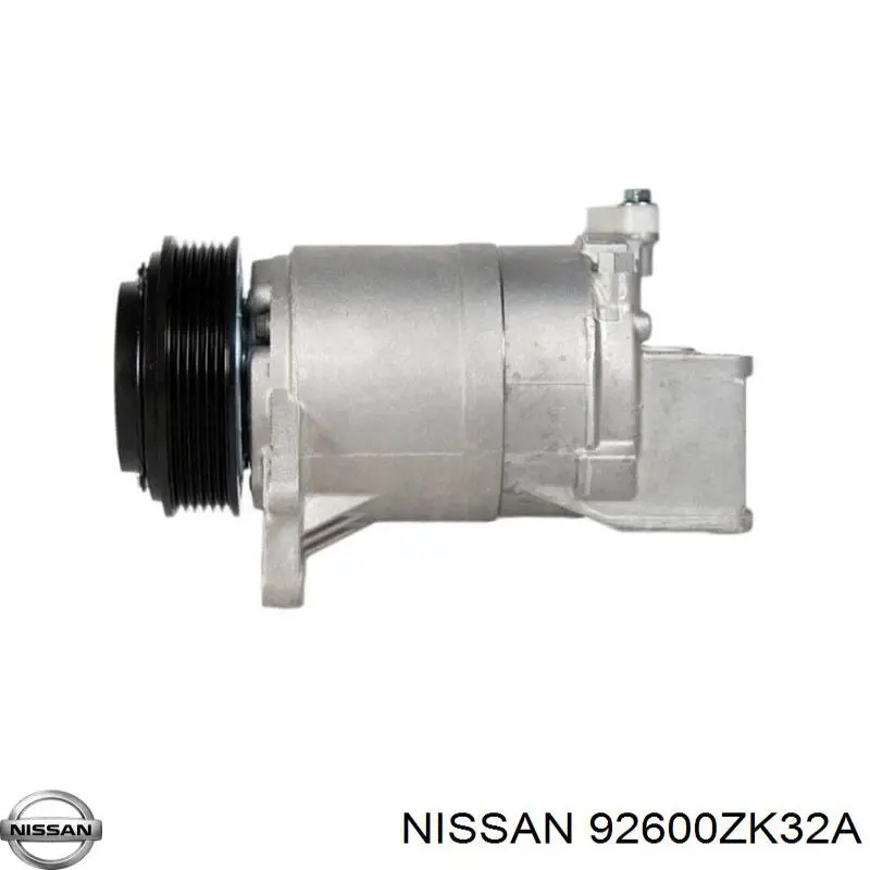 Компрессор кондиционера 92600ZK32A Nissan