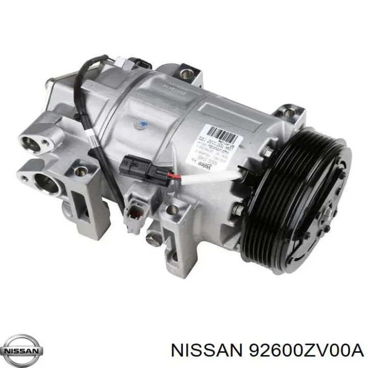 Компрессор кондиционера 92600ZV00A Nissan