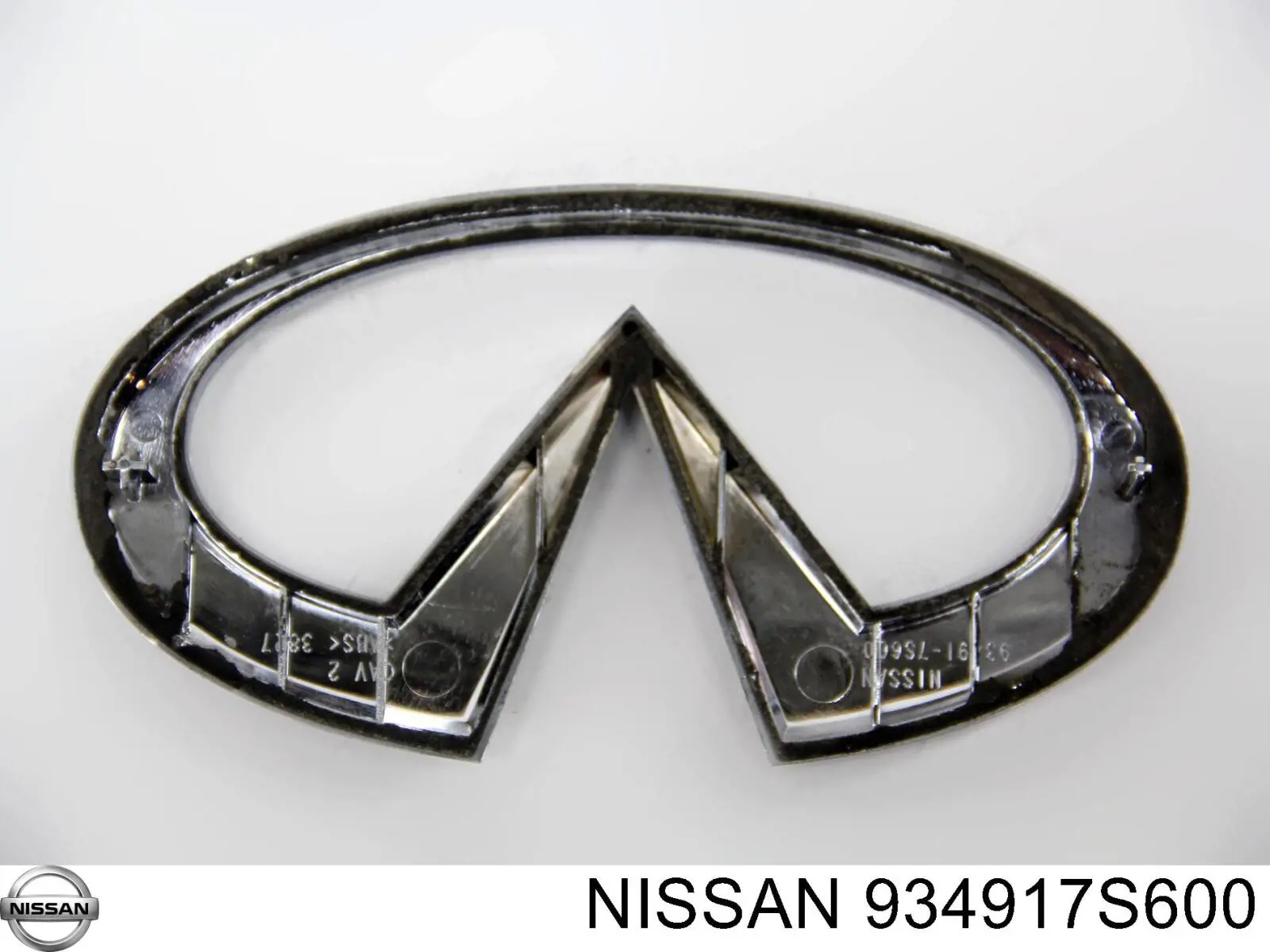 Фирменный значок Nissan/Infiniti 934917S600 цена, от 86.66 USD