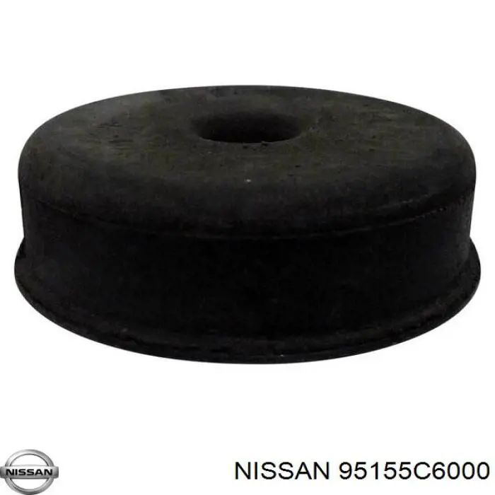 95155C6000 Nissan подушка рамы (крепления кузова)