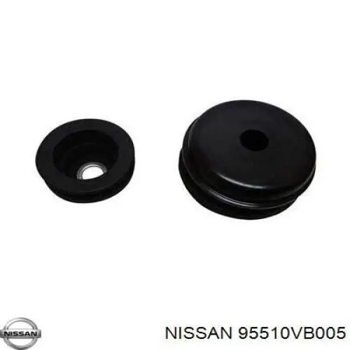 95510VB005 Nissan подушка рамы (крепления кузова)