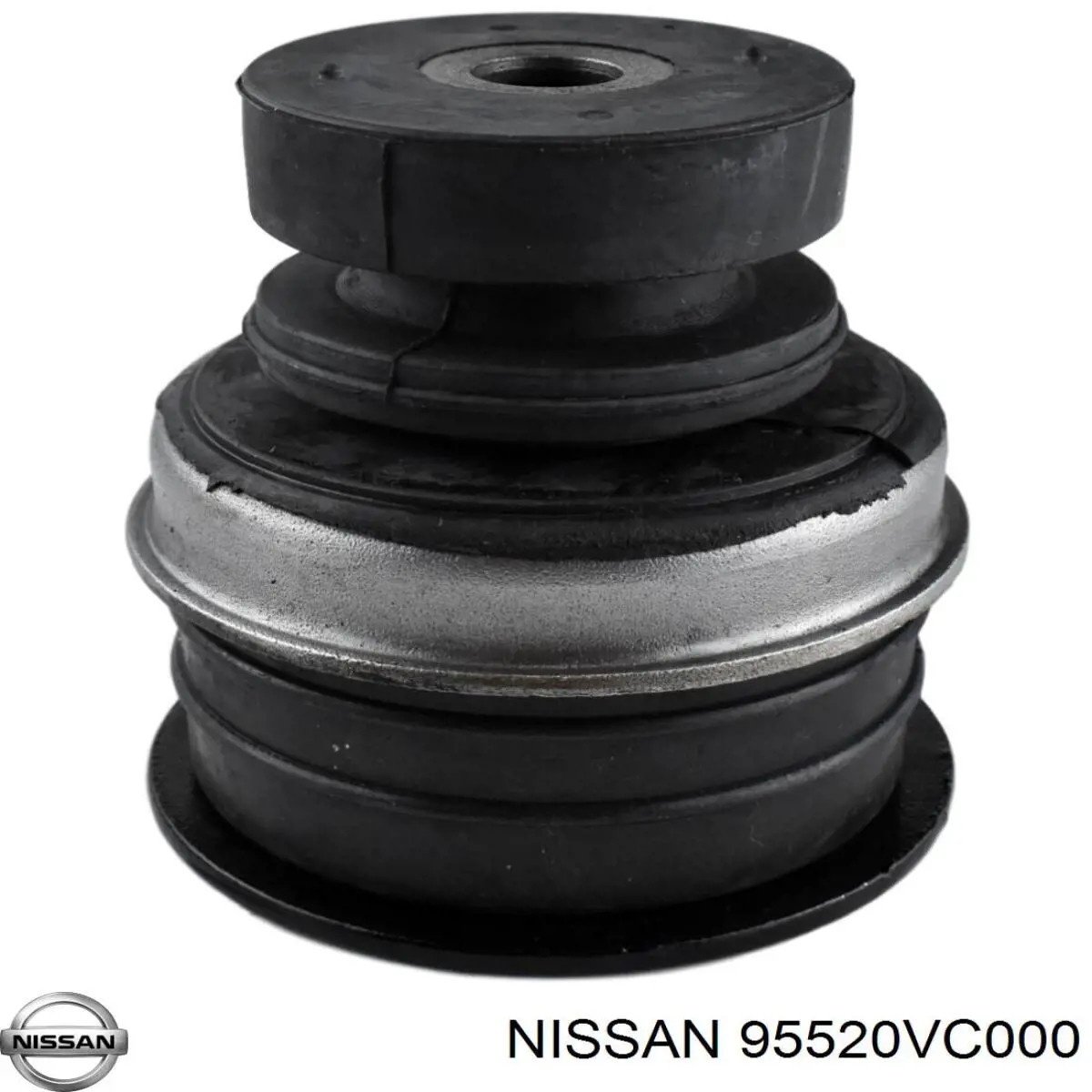 95520VC000 Nissan подушка рамы (крепления кузова)