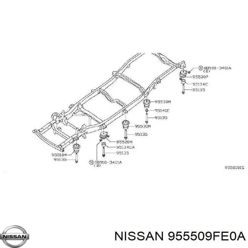 Купить 955509FE0A Nissan/Infiniti 
