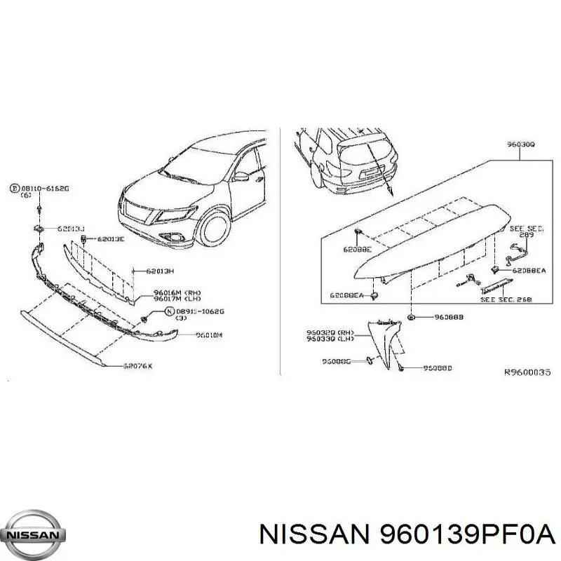960139PF0A Nissan/Infiniti 