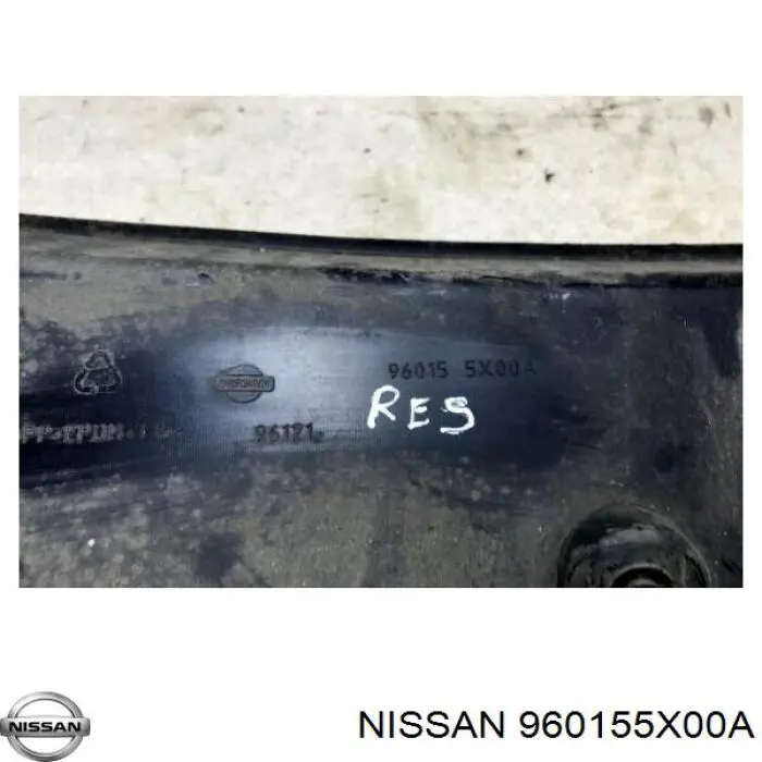 960155X00A Nissan юбка переднего бампера
