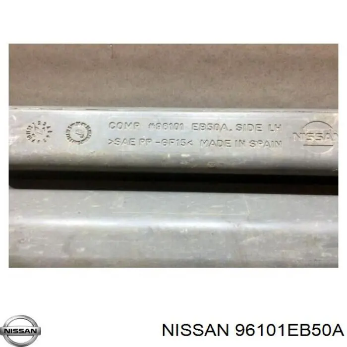 96101EB50A Nissan подножка левая