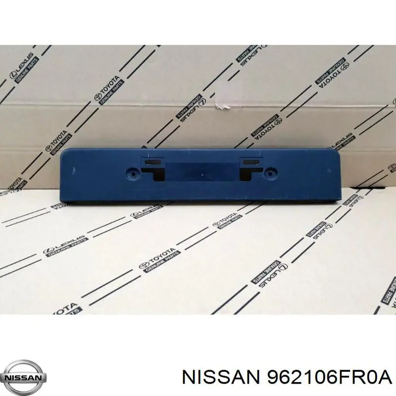 Кронштейн переднего номерного знака Nissan/Infiniti 962106FR0A цена, от 41.48 USD