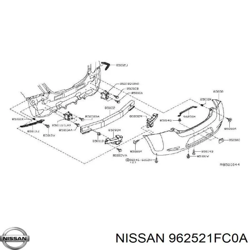  962521FC0A Nissan