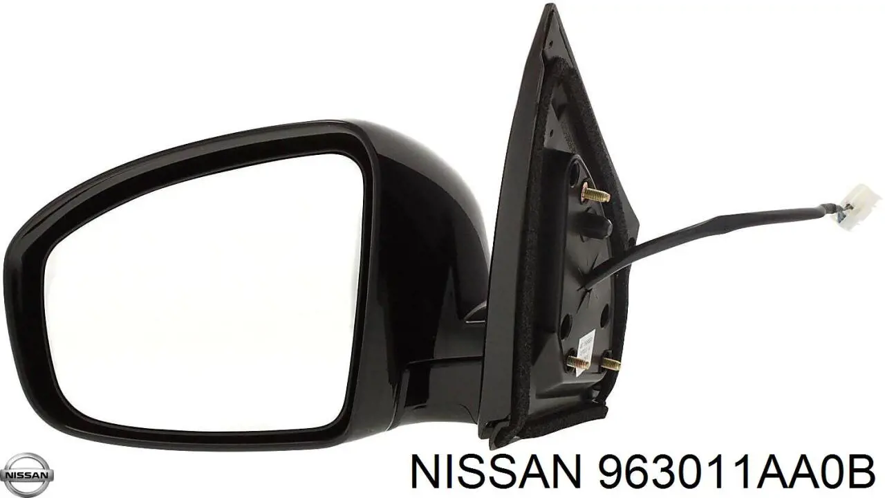  Правое зеркало Nissan Murano 