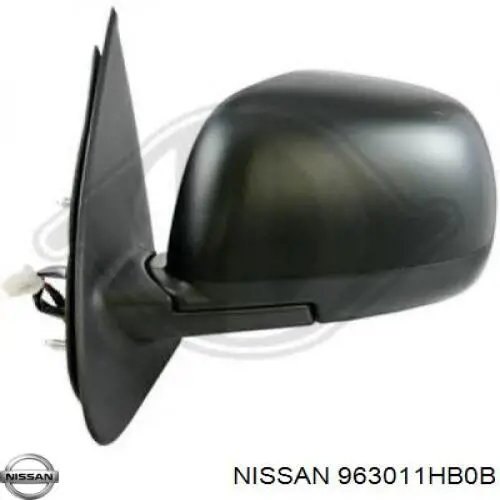 Наружное зеркало правое Nissan/Infiniti 963011HB0B цена, от 82.57 USD