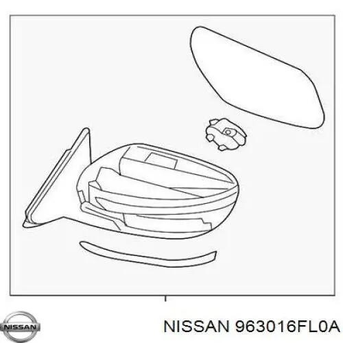  963016FL0A Nissan