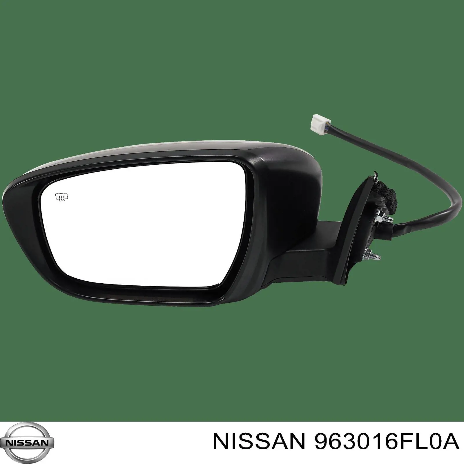 Наружное зеркало правое Nissan/Infiniti 963016FL0A цена, от 234.39 USD