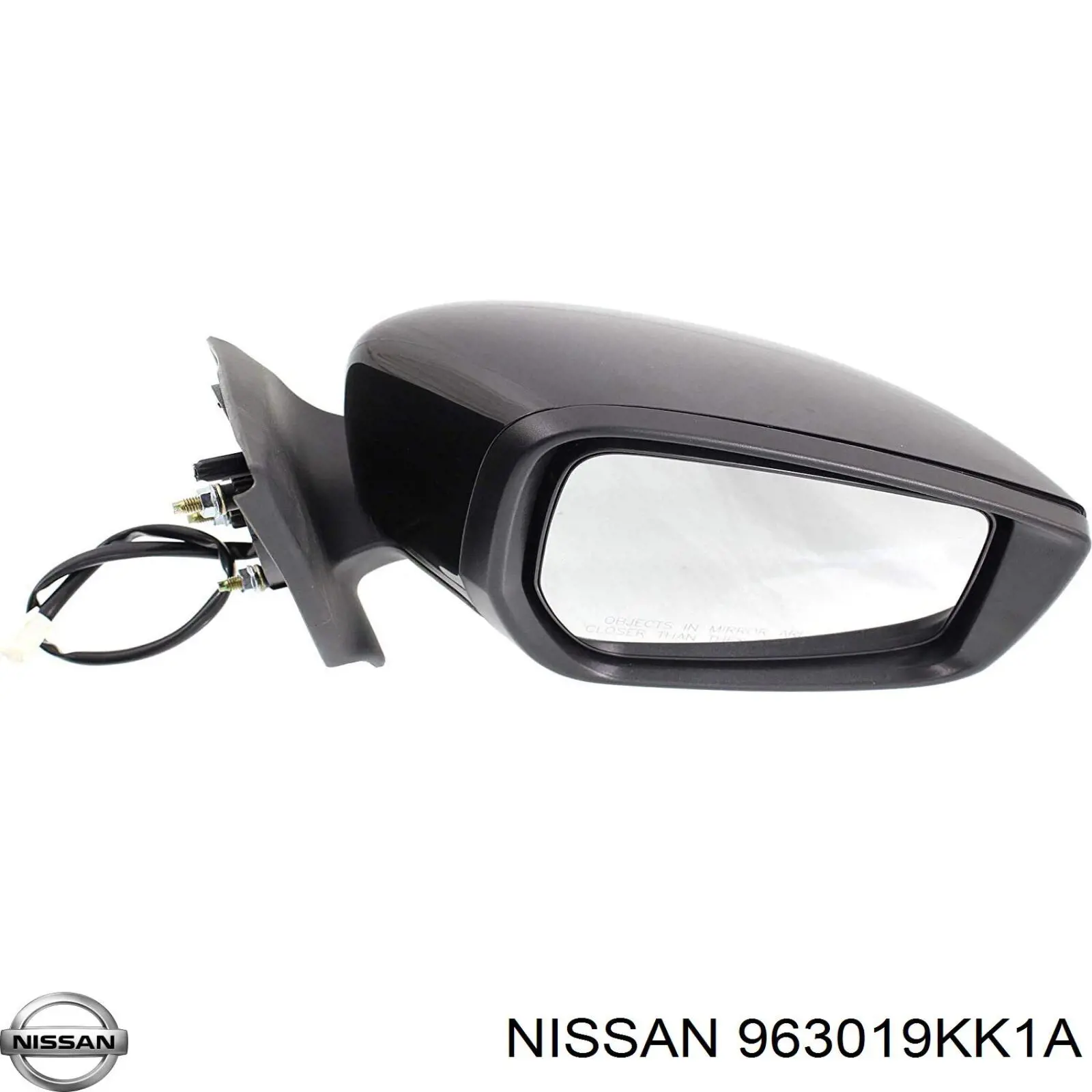963019KK1A Nissan/Infiniti Зеркало заднего вида правое
