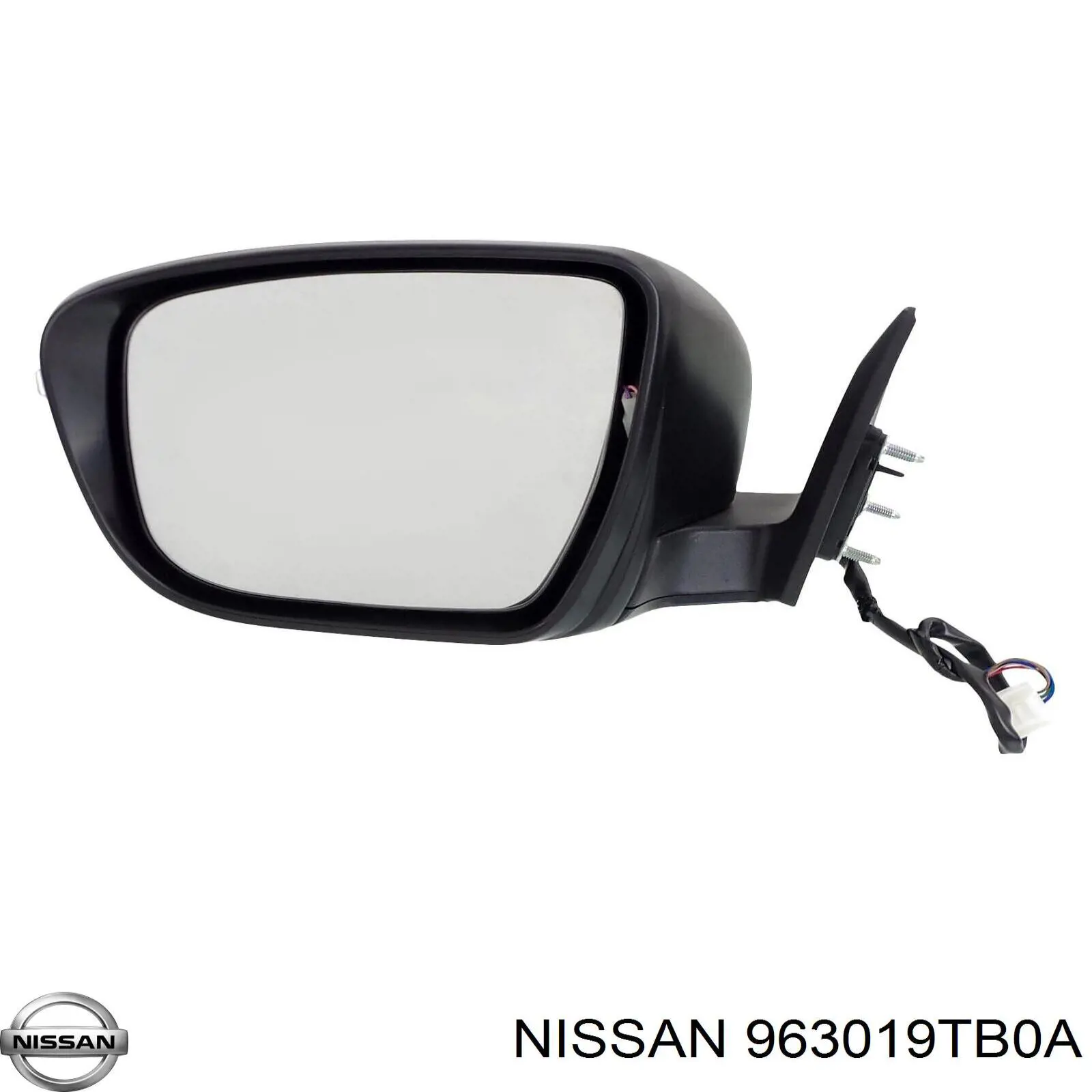 Наружное зеркало правое Nissan/Infiniti 963019TB0A цена, от 32.18 USD