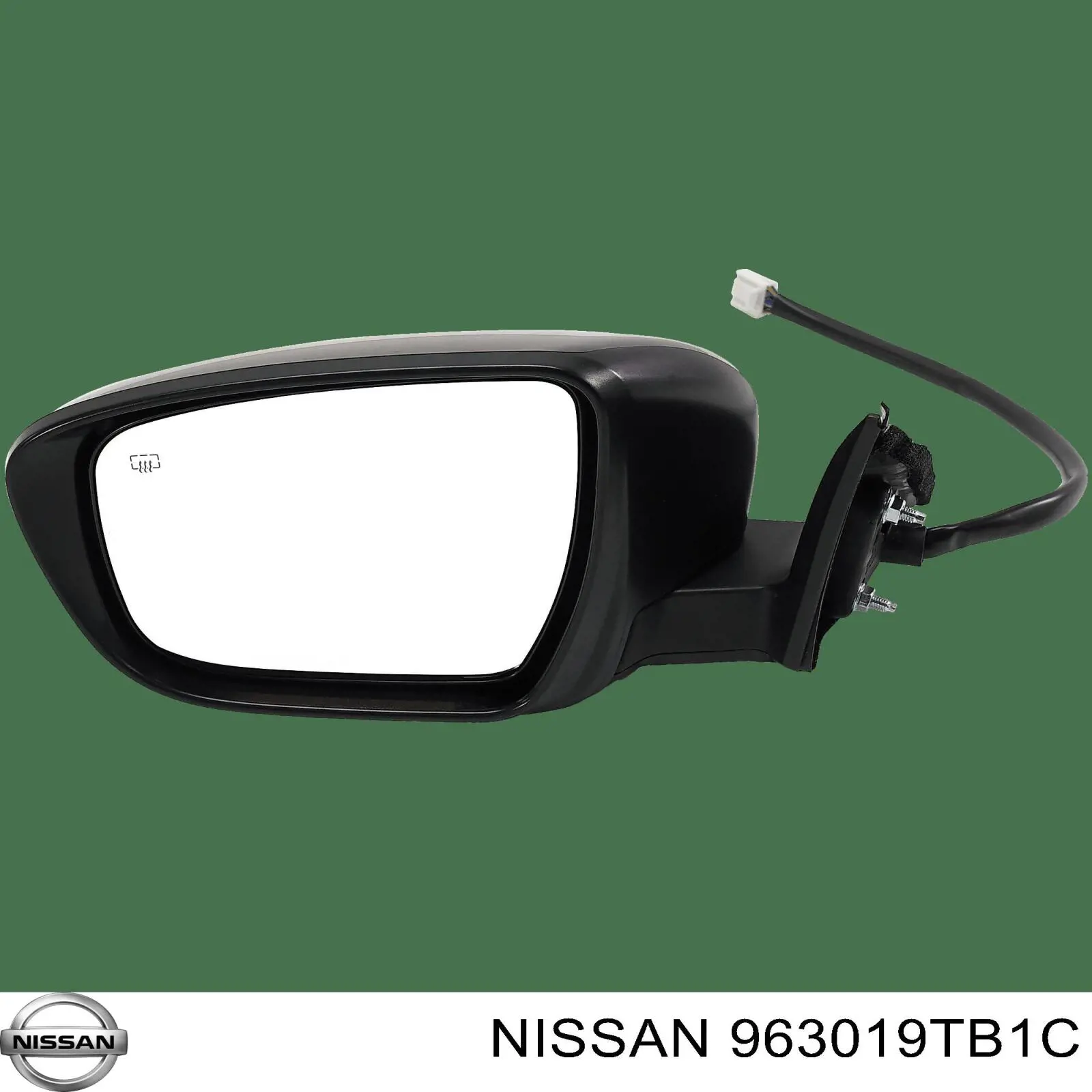Купить 963019TB1C Nissan/Infiniti Боковое зеркало заднего вида правое