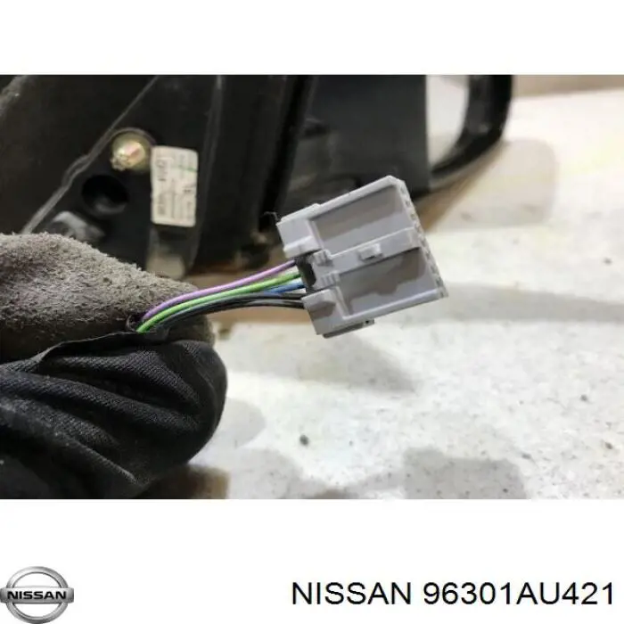 Купить 96301AU421 Nissan/Infiniti Боковое зеркало заднего вида правое
