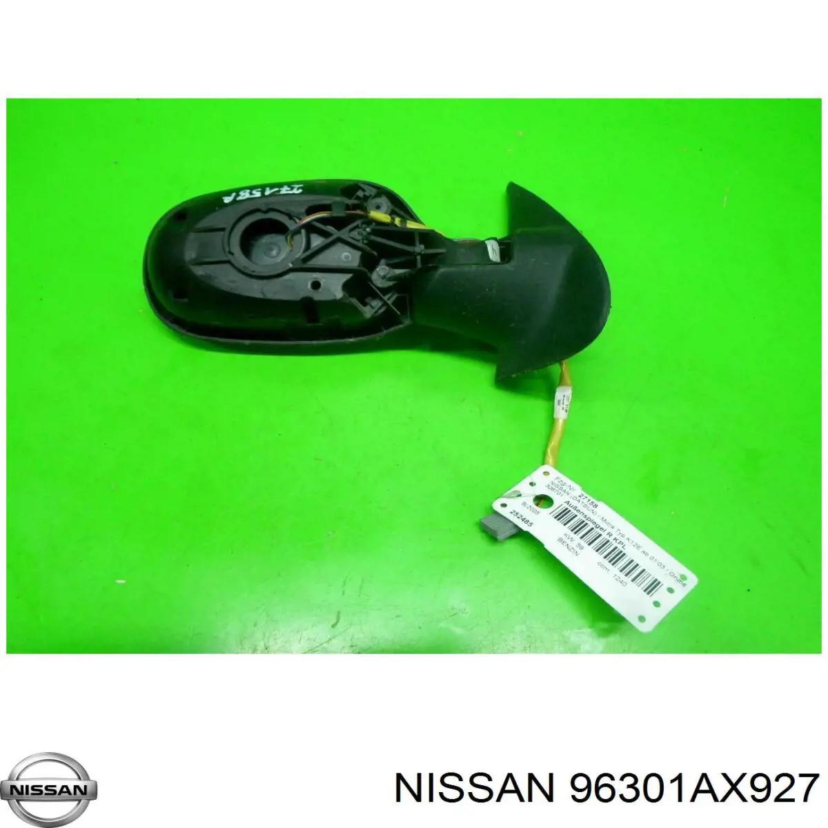 Правое боковое зеркало 96301AX927 Nissan