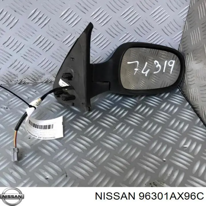 96301AX96C Nissan/Infiniti Зеркало заднего вида правое