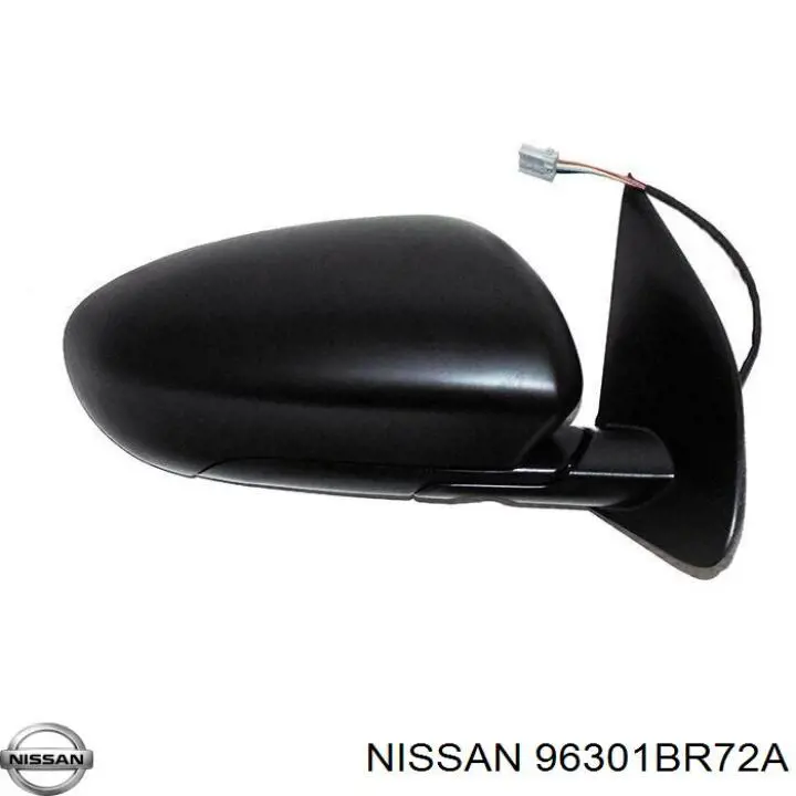 Купить 96301BR72A Nissan/Infiniti Боковое зеркало заднего вида правое