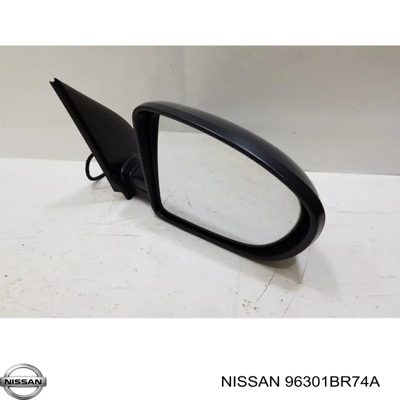 Правое зеркало 96301BR74A Nissan/Infiniti