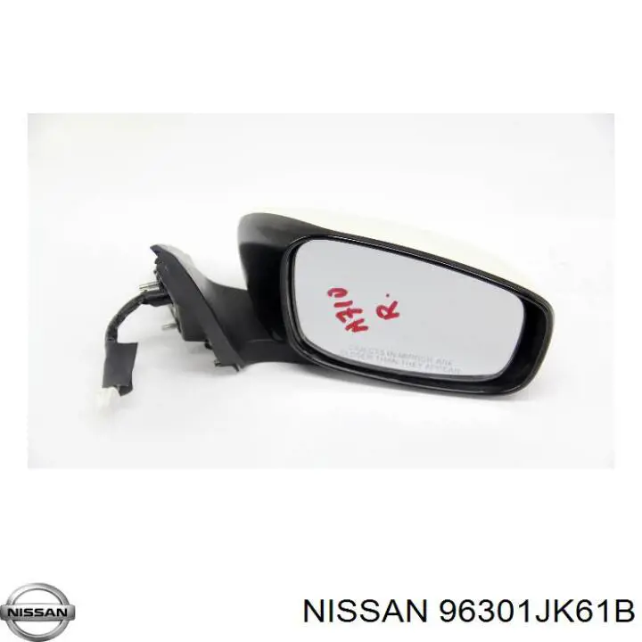 Правое зеркало 96301JK61B Nissan/Infiniti